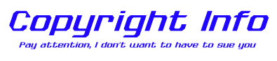 Copyright Info
